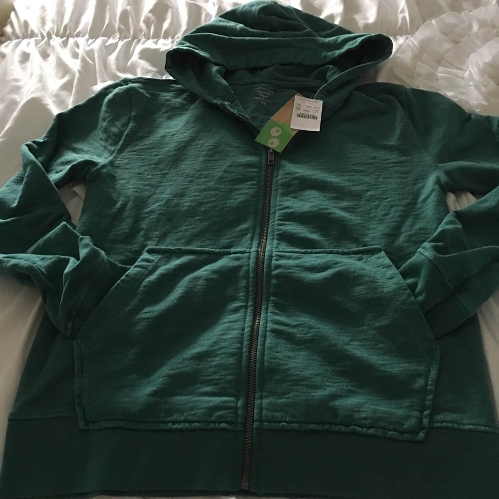 Crew cuts zip up hoodie